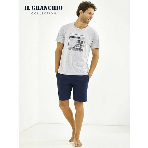 Купить Пижама Il Granchio, размер XL, серый
Красивая мужская пижама с коротким рукавом...