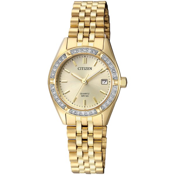 Купить Часы Citizen EU6062-50P
Женские кварцевые часы. Центральные часовая, минутная и...