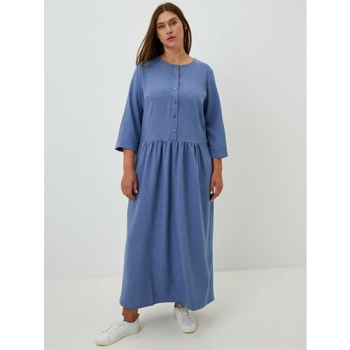 Купить Платье CLEO, размер 54, синий
Платье летнее женское льняное - отличный вариант н...