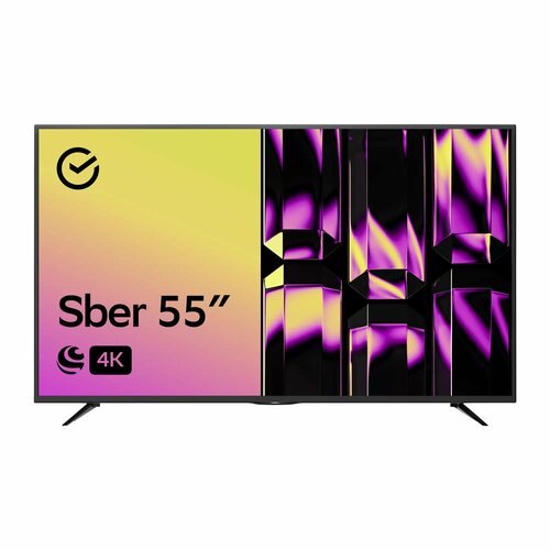 Купить Умный телевизор SBER 4K Ultra HD, SDX-55U4127 черный
Умный телевизор SBER 4K Ult...