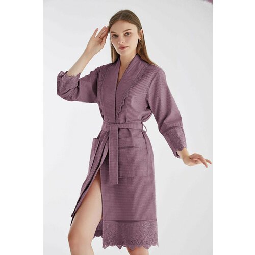 Купить Халат Nusa, размер 48, фиолетовый
Женский вафельный халат из нежной натуральной...