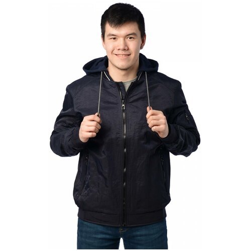 Купить Куртка INDACO FASHION, размер 52, синий
Мужская демисезонная куртка, укороченная...