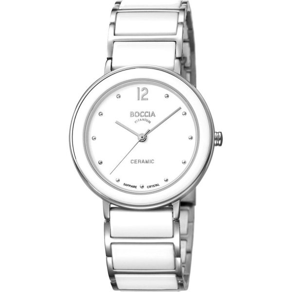 Купить Часы Boccia 3331-01
Женские кварцевые часы. Центральные часовая, минутная и секу...