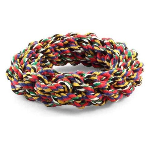 Купить 303CQ Верёвка цветная Кольцо d12см6 (10 шт)
Игрушка для собак Веревка-плетеное к...