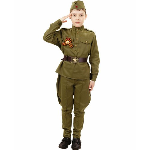 Купить Карнавальный костюм Солдат БК-2032-к-18 26/104
Детский костюм Солдата понравится...