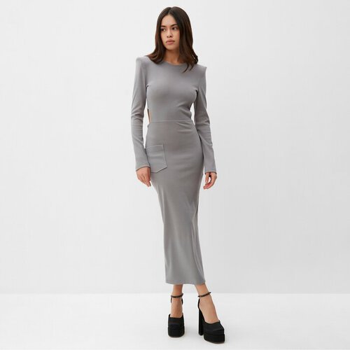 Купить Платье MIST, размер 44, серый
Платье женское с разрезами на талии MIST – стильны...