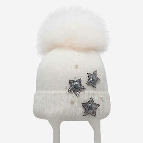 Купить Шапка Андерсен, размер 50/52, белый
Зимняя шапка Андерсен для девочек – стильный...