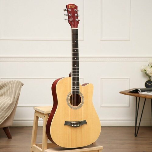 Купить Акустическая гитара Music Life YD-D38Q, бежевая
<p>Акустическая гитара Music Lif...