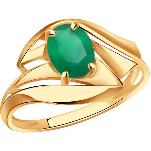 Купить Кольцо Diamant online, золото, 585 проба, агат, размер 19
<p>В нашем интернет-ма...