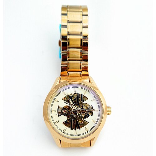 Купить Наручные часы WINNER, золотой
- Дизайн каркасного диска раскрывает ваш современн...