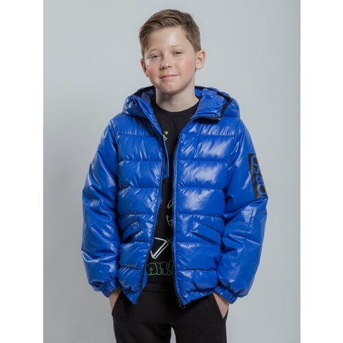 Купить Анорак Orso Bianco, размер 140, синий
Демисезонная куртка для мальчика визуально...