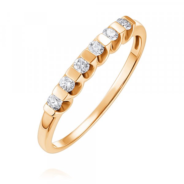 Купить Кольцо
Минималистичное кольцо из красного золота с бриллиантами. Универсальный и...