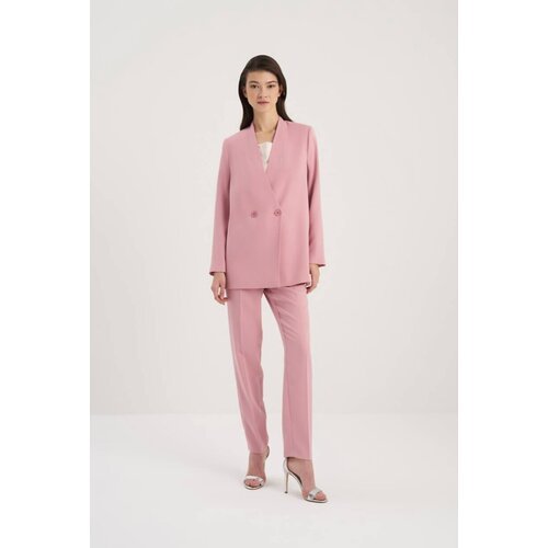 Купить Костюм LUISA WANG, размер M, розовый
Классический женский костюм от Luisa Wang н...