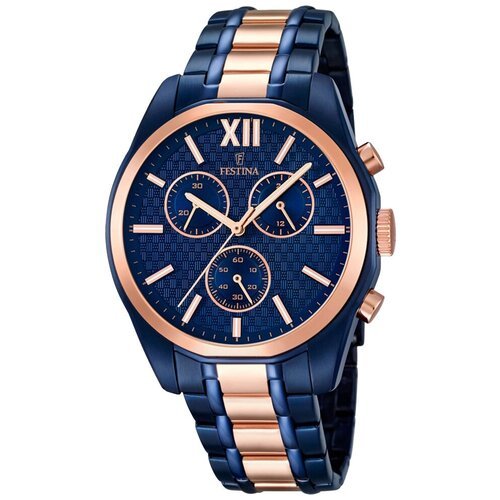 Купить Наручные часы FESTINA, синий
Мужские кварцевые аналоговые наручные часы с хроног...