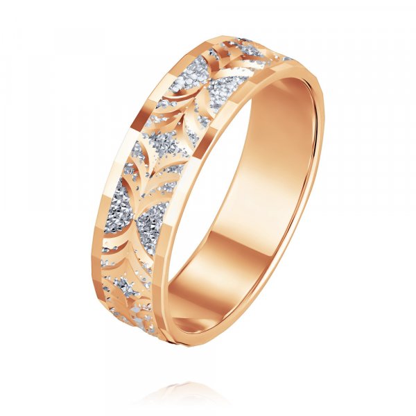Купить Кольцо
Золотое обручальное кольцо с алмазными гранями Полновесное обручальное ко...