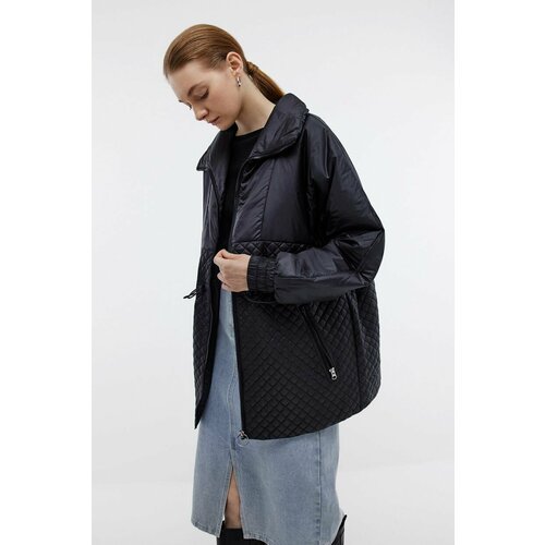 Купить Куртка Baon B0324021, размер 44, черный
Утепленная женская куртка комбинированно...