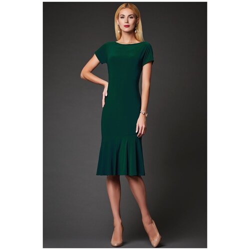 Купить Платье Арт-Деко, размер 50, зеленый
В подчеркивающем фигуру платье выполненном и...
