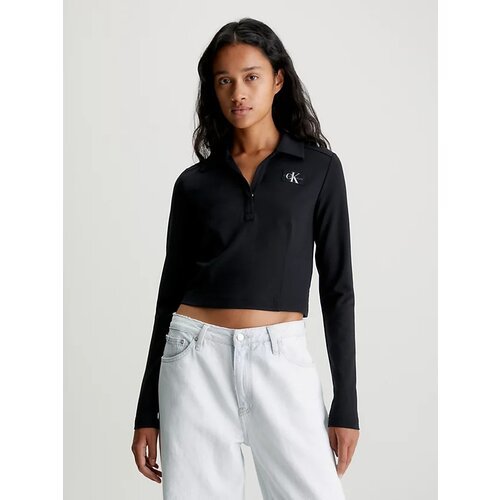 Купить Поло Calvin Klein Jeans, размер XL, черный
Рубашка-поло изготовлена из 66% виско...