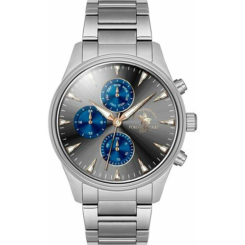 Купить Наручные часы SANTA BARBARA POLO & RACQUET CLUB, серый, серебряный
Мужские часы....