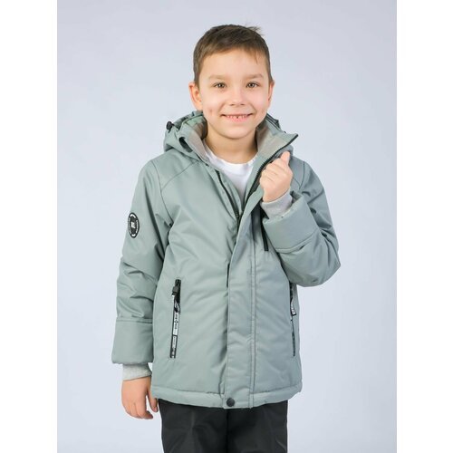 Купить Куртка RusLand 8823, размер 128, зеленый
Куртка демисезонная детская большемерит...