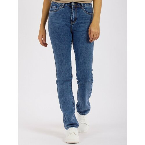 Купить Джинсы , размер 29/32, синий
Комфортные стильные женские джинсы из стрейча средн...
