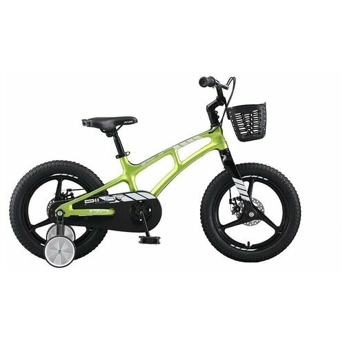 Купить Велосипед Детский Pilot-170 MD 16" V010 9.5" Зелёный цвет/ Велосипед для девочек...