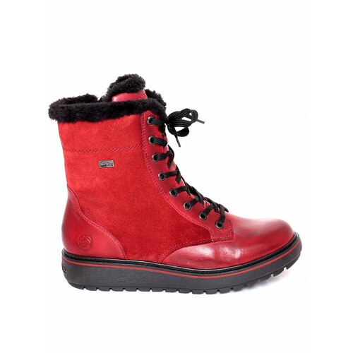Купить Ботинки Remonte, размер 37, красный
Женские ботинки от популярного бренда Швейца...