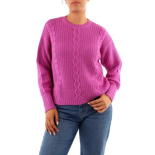 Купить Свитер Emme Marella, размер M, розовый
Укороченный свитер из смеси вискозы, прям...