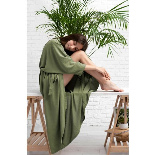 Купить Туника , размер универсальный, зеленый
Для тех, кто ищет удобную и стильную одеж...