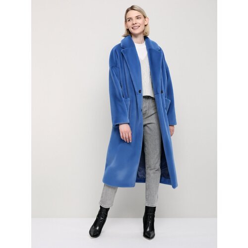Купить Пальто ALEF, размер 42, синий
Удлиненная женская шуба ALEF из экомеха – стильная...