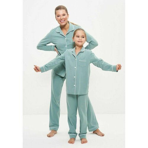 Купить Пижама CLEO, размер 32, зеленый
Мягкая трикотажная пижама Cleo для девочек старш...