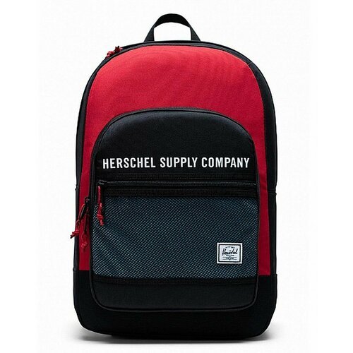 Купить Рюкзак водоотталкивающий с отделом для 15 ноутбука Herschel KAINE 10696 (BLK/RED...