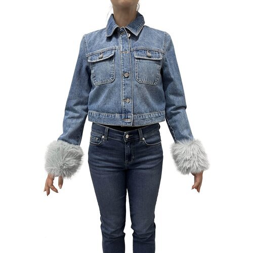 Купить Джинсовая куртка LIU JO, размер 38, синий
Джинсовая куртка из хлопка, с эффектом...