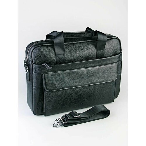 Купить Сумка , черный
Мужская сумка из натуральной кожи - классический портфель, идеаль...