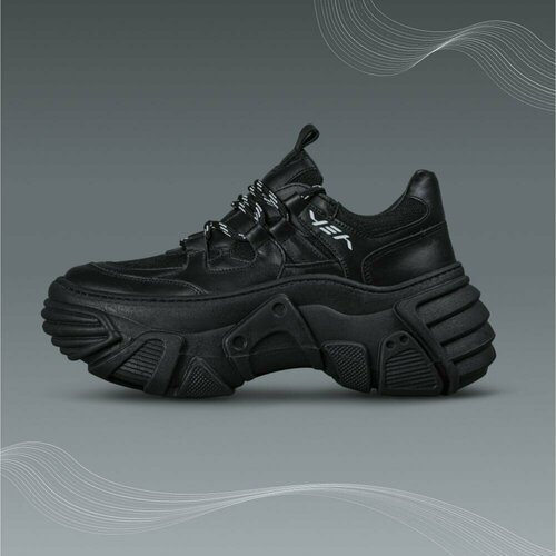 Купить Кроссовки YEA2098, размер 40, черный
Массивные кроссовки, с верхом из сочетания...