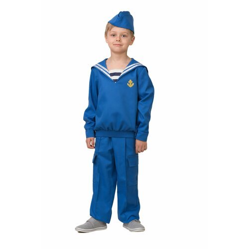 Купить Детский костюм Матроса Pobeda-17
Детский костюм Матроса состоит из синей кофты,...