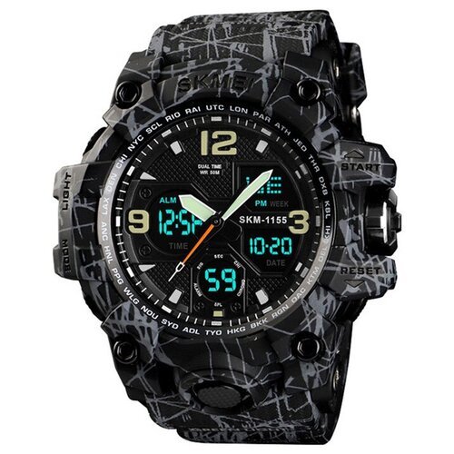 Купить Наручные часы SKMEI 205, черный, серый
Наручные часы SKMEI 1155B - это спортивна...