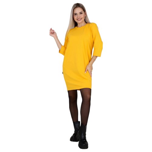 Купить Платье Elena Tex, размер 48, желтый
Платье casual, пожалуй, один из главных трен...