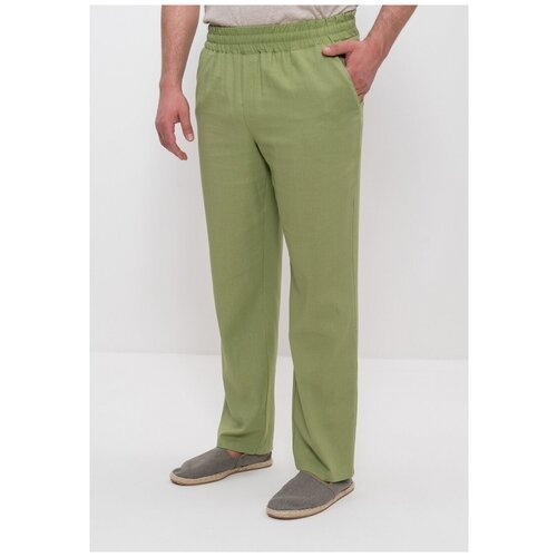 Купить Брюки CLEO, размер 54, зеленый
Удобные современные мужские брюки из набивной кос...