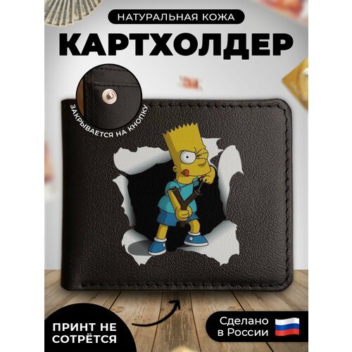 Купить Визитница RUSSIAN HandMade KUP0117, гладкая, черный
Наш кожаный картхолдер-книжк...