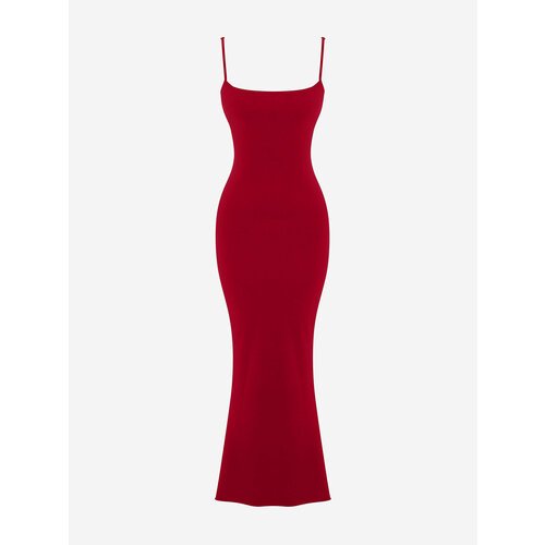 Купить Платье XSAI, размер S, красный
Облегающие длинное платье на брительках, из эллас...