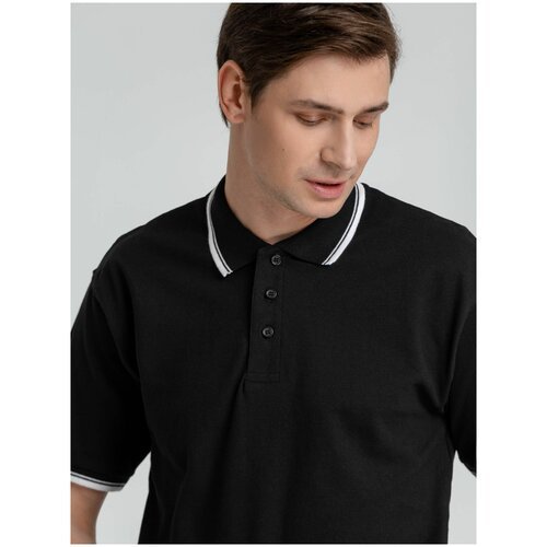 Купить Поло Sol's, размер 44, черный
Рубашка-поло - обязательный элемент мужского гарде...