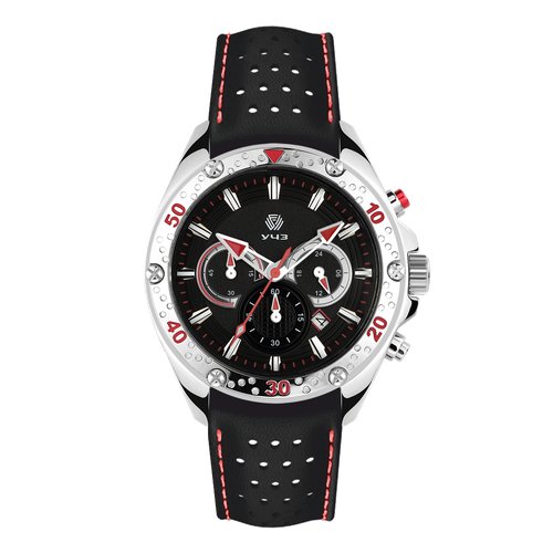 Купить Наручные часы УЧЗ 3057L-1, черный, серебряный
Наручные кварцевые мужские часы с...