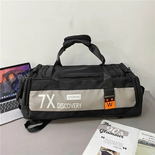 Купить Сумка спортивная Discovery, черный, оранжевый
Спортивная сумка DISCOVERY 7X: сти...