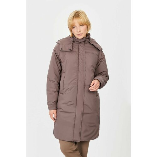 Купить Куртка Baon, размер 50, коричневый
Прямое пальто рубашечного кроя - идеальный ва...