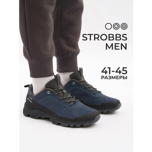 Купить Кроссовки STROBBS, размер 41, синий
Кроссовки мужские от российского бренда стро...