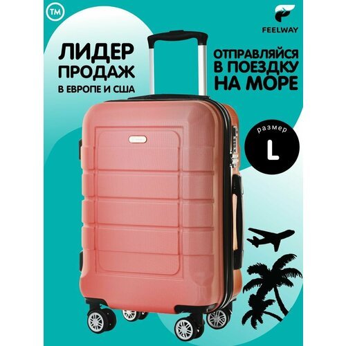 Купить Чемодан FEELWAY, 127 л, размер L, розовый
Наши чемоданы представлены в шести цве...