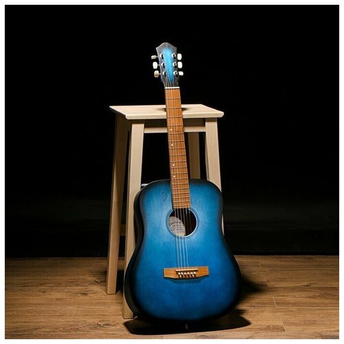 Купить Гитара акустическая 'Амистар Н-513' 6-струнная, художественная отделка, синяя
<p...