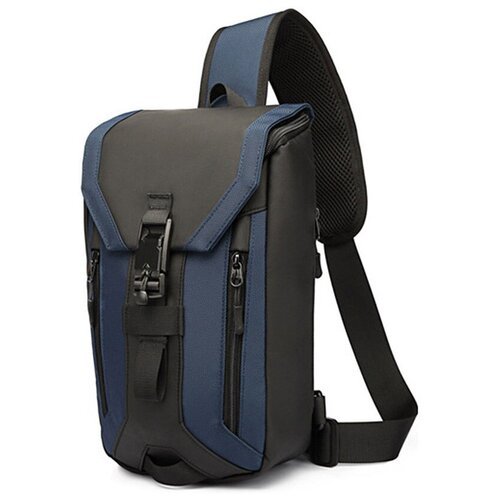 Купить Рюкзак однолямочный Ozuko 9334 Deep Blue
Стильный однолямочный рюкзак для планше...