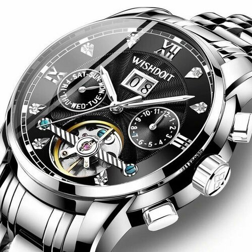 Купить Наручные часы, серебряный
Происхождение Китай Стиль Бизнес Тип товара Механическ...
